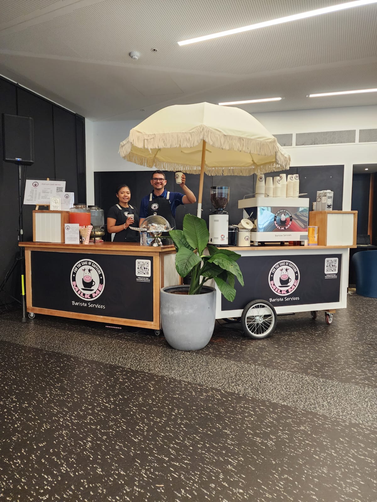 Milk Me customised café service